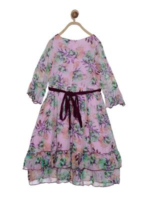 pink floral frock - 17504973 - Standard Image - 2