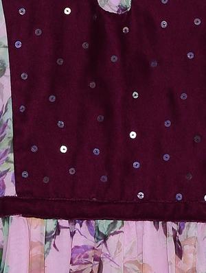 pink floral frock - 17504973 - Standard Image - 3