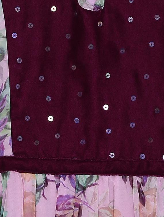 pink floral frock - 17504973 - Zoom Image - 3
