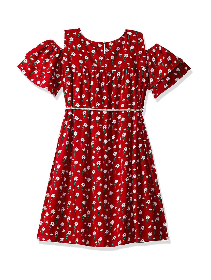 red floral frock - 17505040 - Zoom Image - 2