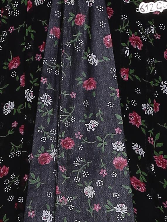 black cotton blend frock - 17505057 - Zoom Image - 5