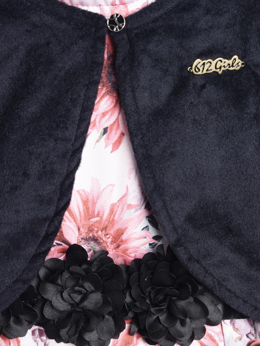 black cotton blend frock - 17505075 - Zoom Image - 3