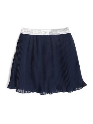 blue cotton blend skirt - 17505149 - Standard Image - 2