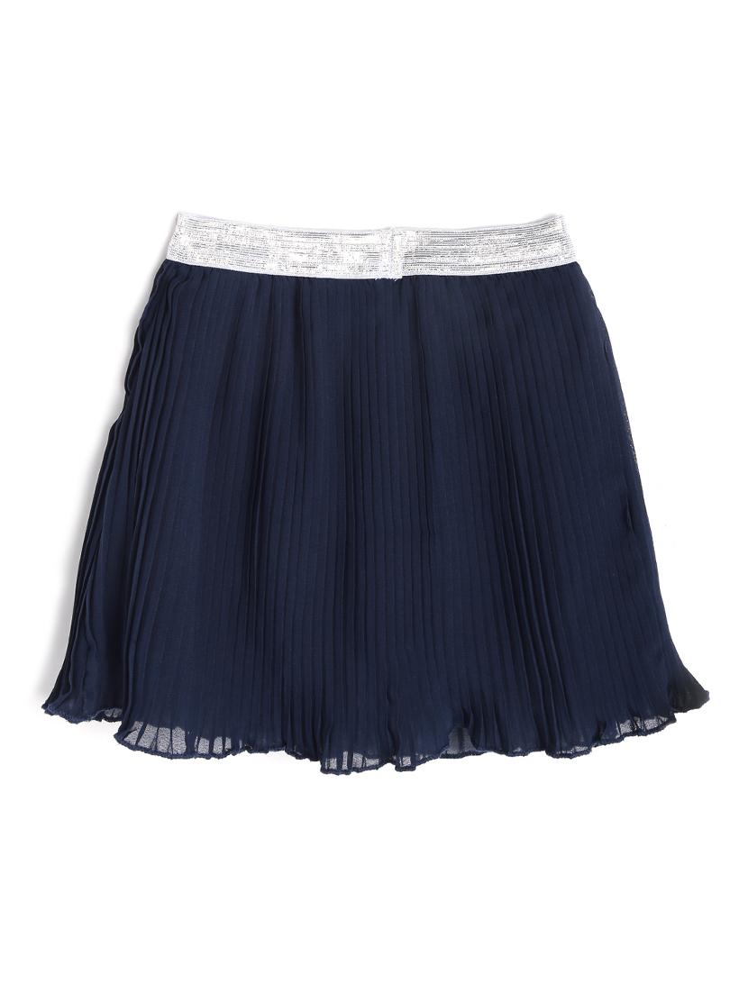 blue cotton blend skirt - 17505149 - Zoom Image - 1