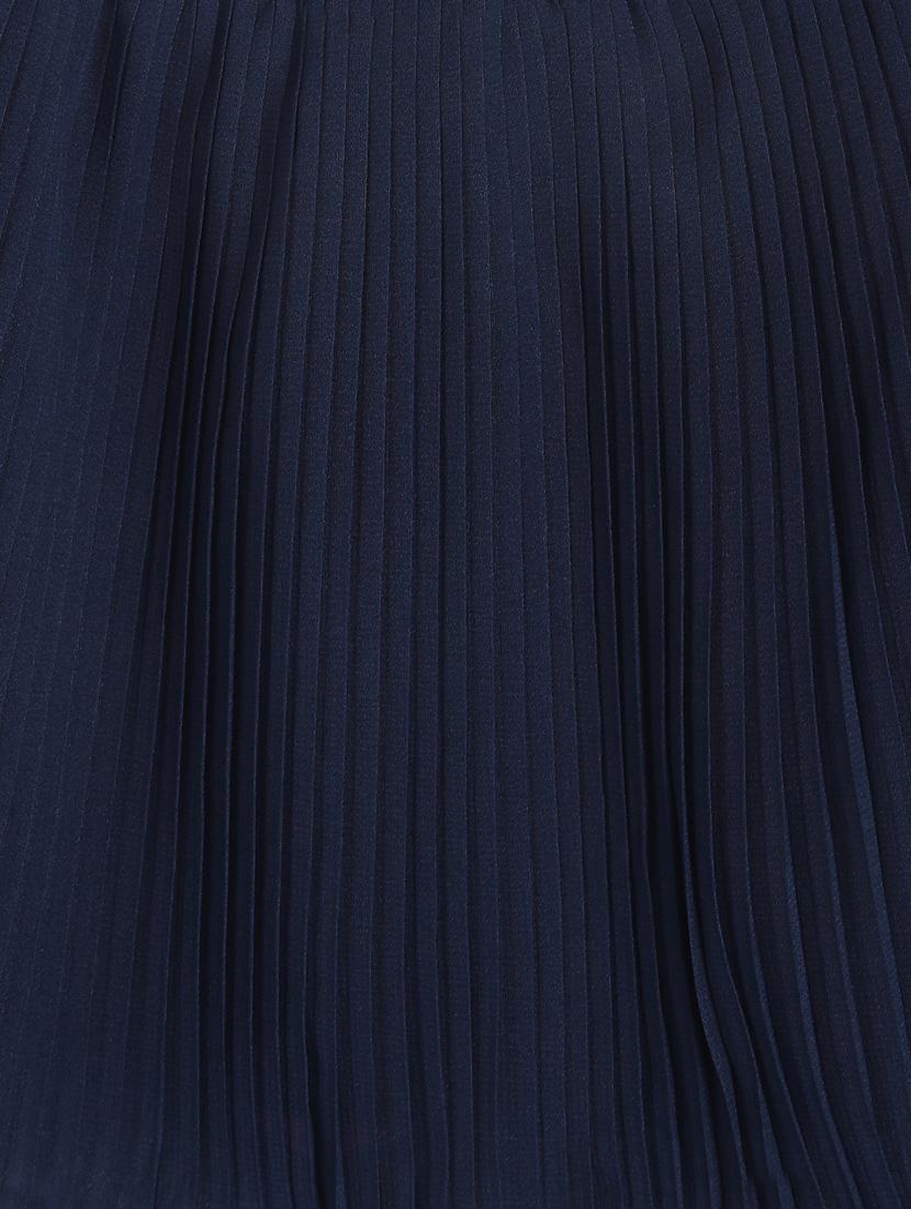 blue cotton blend skirt - 17505149 - Zoom Image - 3