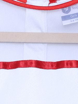 white cotton blend frock - 17505228 - Standard Image - 3