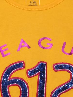 yellow cotton regular top - 17505281 - Standard Image - 3