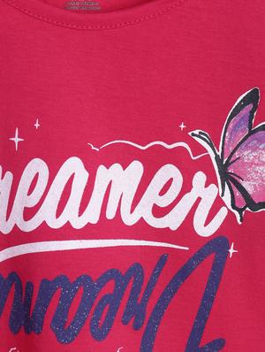 pink printed top - 17505307 - Standard Image - 3