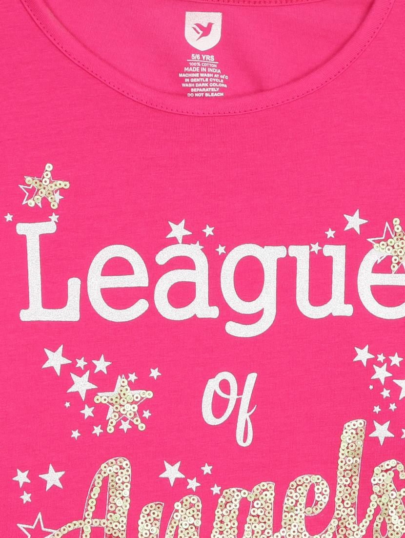 pink printed regular top - 17505310 - Zoom Image - 3