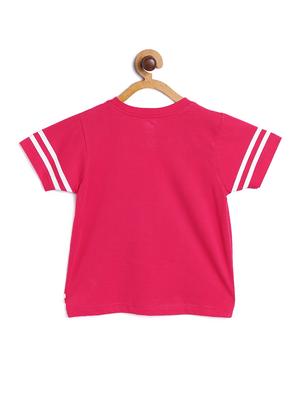 pink printed regular tee - 17505346 - Standard Image - 2