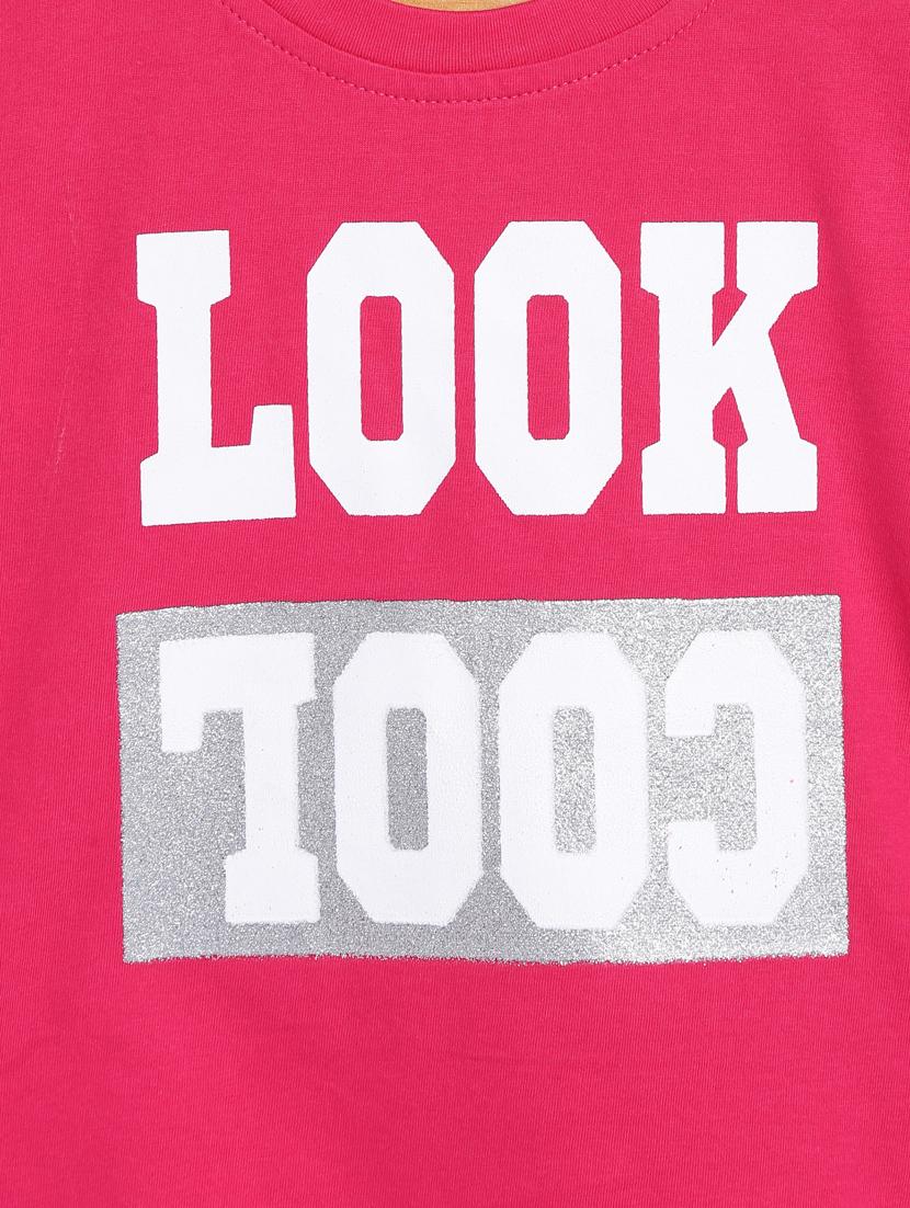pink printed regular tee - 17505346 - Zoom Image - 3