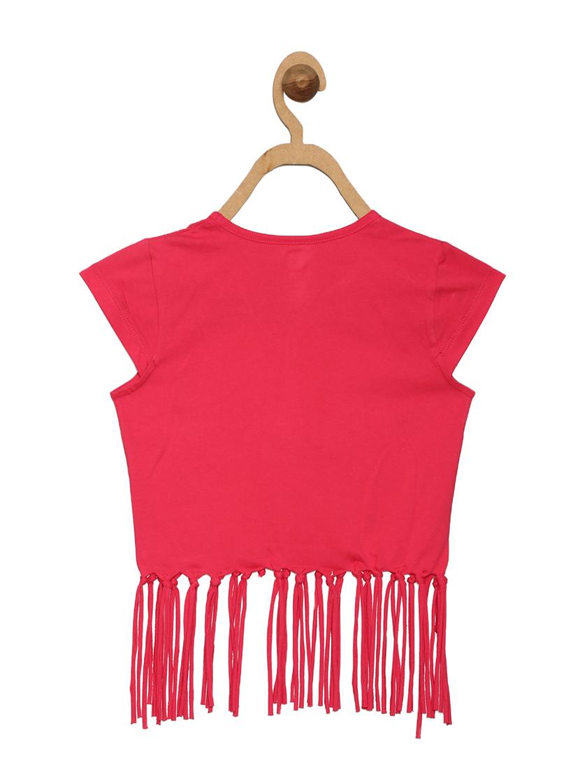 pink cotton regular top - 17505355 - Zoom Image - 2