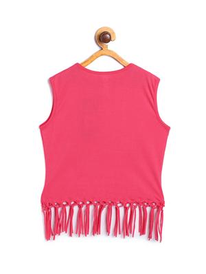 pink cotton regular top - 17505401 - Standard Image - 2