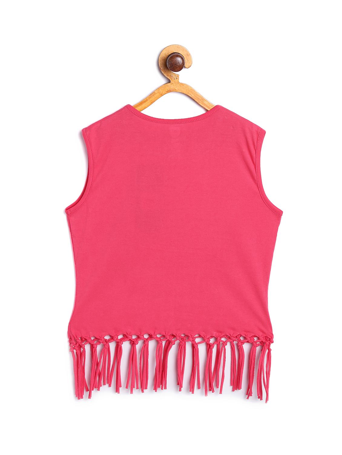 pink cotton regular top - 17505401 - Zoom Image - 2