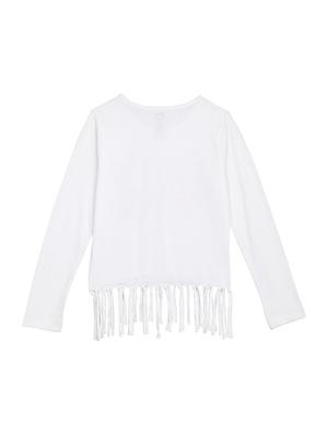white cotton regular top - 17505455 - Standard Image - 2
