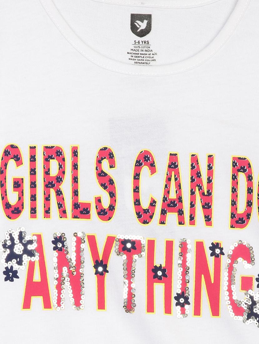 white cotton regular top - 17505455 - Zoom Image - 3