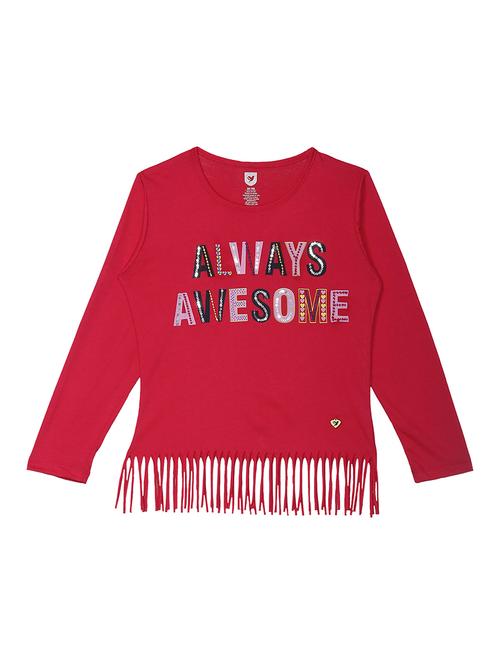 pink cotton regular top - 17505473 - Very Small Image - 1