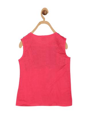 pink cotton regular top - 17505481 - Standard Image - 2