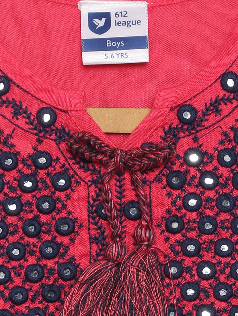 pink cotton regular top - 17505481 - Zoom Image - 3