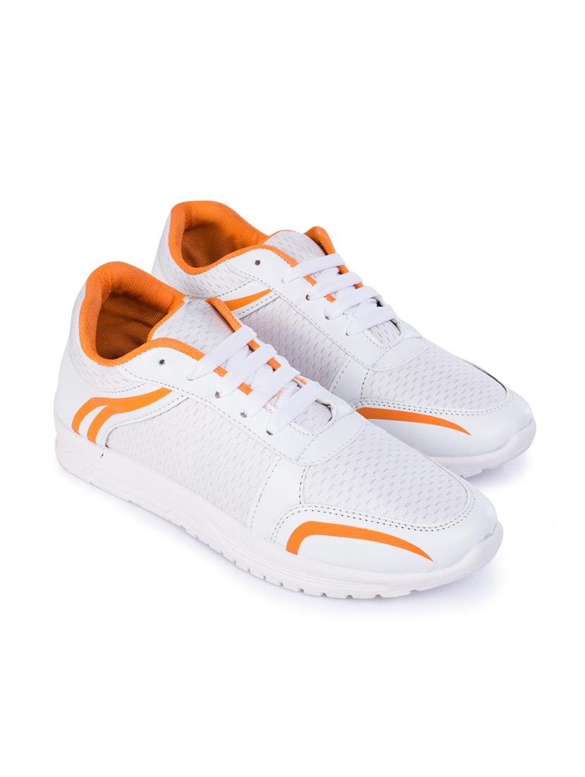 orange mesh sport shoes - 17505557 - Zoom Image - 2