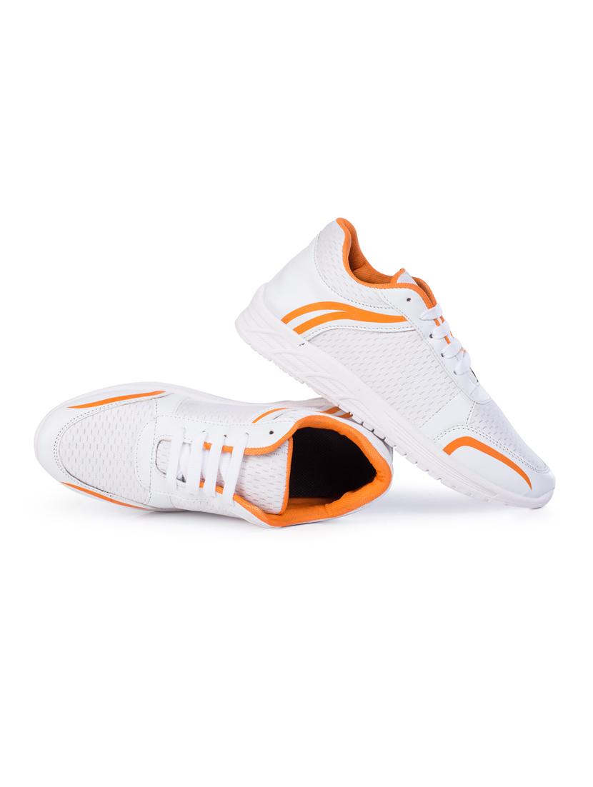 orange mesh sport shoes - 17505557 - Zoom Image - 4