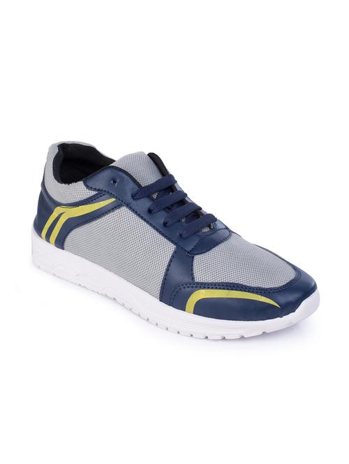 blue mesh sport shoes - 17505558 - Standard Image - 1