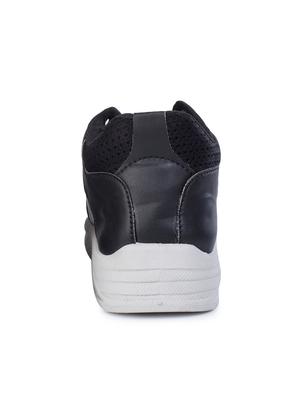 black mesh sport shoes - 17505559 - Standard Image - 3
