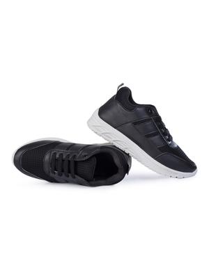 black mesh sport shoes - 17505559 - Standard Image - 4