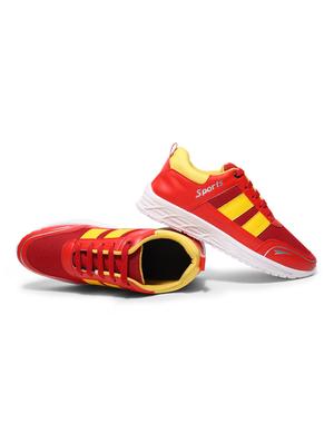 yellow mesh sport shoes - 17505560 - Standard Image - 4