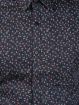 black printed formal shirt - 17506223 - Standard Image - 5
