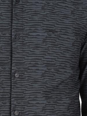 black printed casual shirt - 17506787 - Standard Image - 5