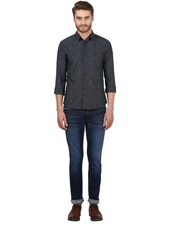 black printed casual shirt - 17506787 - Zoom Image - 4
