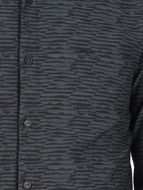 black printed casual shirt - 17506787 - Zoom Image - 5