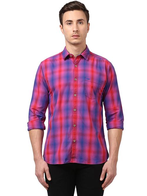 red checkered casual shirt - 17506794 - Standard Image - 1