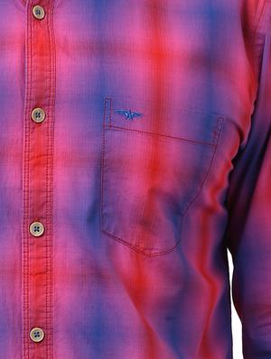 red checkered casual shirt - 17506794 - Standard Image - 5