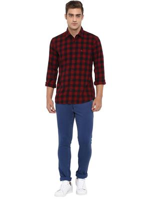 red checkered casual shirt - 17507439 - Standard Image - 4