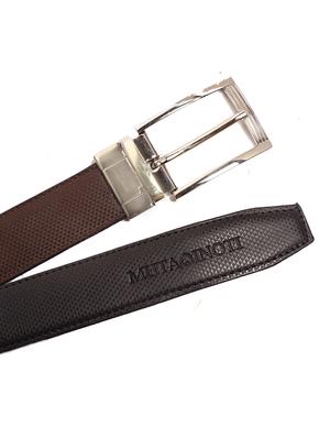 black leather belt - 17508134 - Standard Image - 3