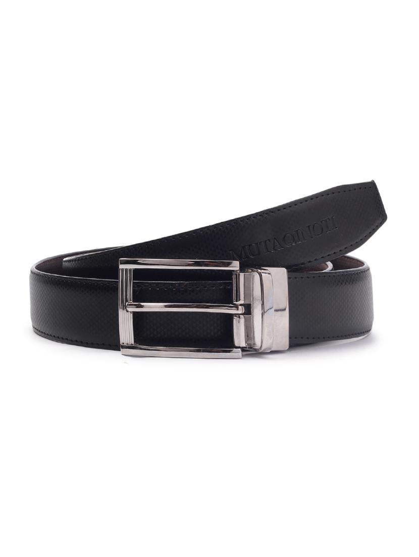 black leather belt - 17508134 - Zoom Image - 1