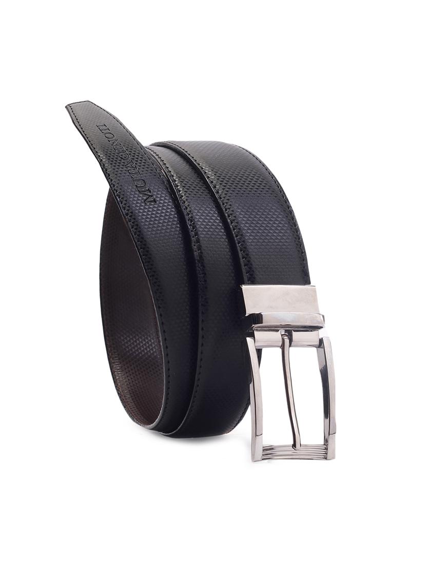 black leather belt - 17508134 - Zoom Image - 2