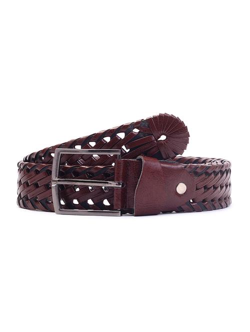 brown leather belt - 17508144 - Standard Image - 1