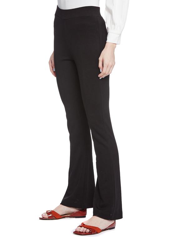 high rise flat front trouser - 17508238 - Zoom Image - 2
