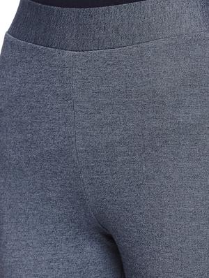 light blue solid flat front trousers trouser - 17508243 - Standard Image - 5