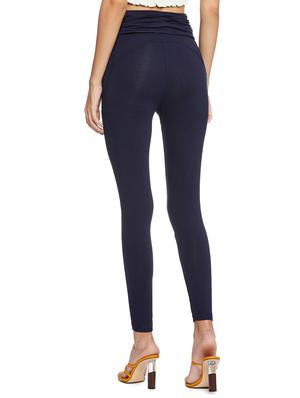 black viscose treggings trousers - 17508364 - Standard Image - 3