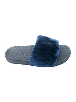 blue pu slippers flip flops - 17509040 - Standard Image - 3