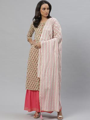 printed suit set - 17509174 - Standard Image - 2