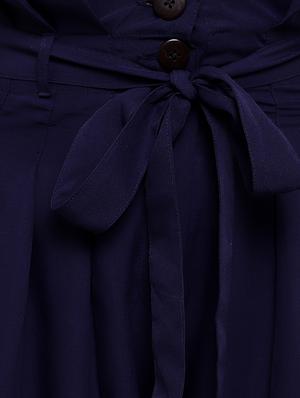 tie up waist flared palazzo - 17509952 - Standard Image - 5