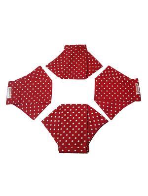 red cotton anti-pollution women mask (pack of 4) - 17510740 - Standard Image - 3