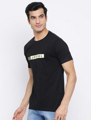 black printed t-shirt - 17510764 - Standard Image - 2