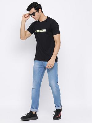 black printed t-shirt - 17510764 - Standard Image - 4