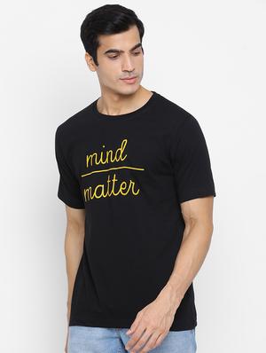black printed t-shirt - 17510781 - Standard Image - 2